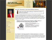 Tablet Screenshot of ktappraisers.com